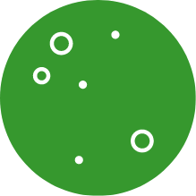 green moon icon